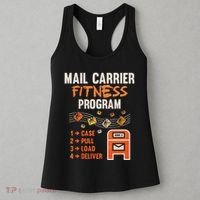 Funny Postman Mail Carrier Rural Carrier Letter Gift Women's Tank Top thumb 3