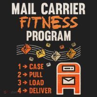 Funny Postman Mail Carrier Rural Carrier Letter Gift Hat thumb 2