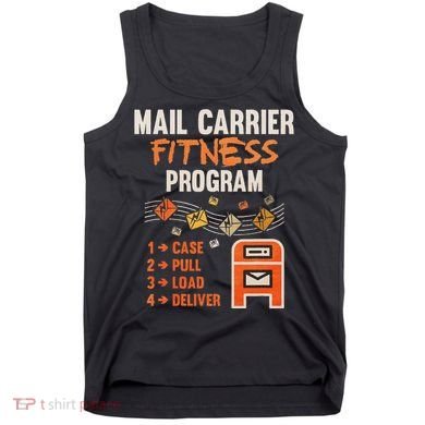 Funny Postman Mail Carrier Rural Carrier Letter Gift Tank Top