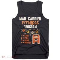 Funny Postman Mail Carrier Rural Carrier Letter Gift Tank Top thumb 0