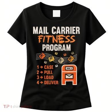 Funny Postman Mail Carrier Rural Carrier Letter Gift Women's T-Shirt