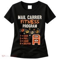 Funny Postman Mail Carrier Rural Carrier Letter Gift Women's T-Shirt thumb 0