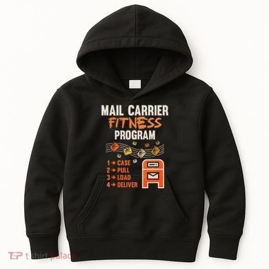 Funny Postman Mail Carrier Rural Carrier Letter Gift Kids Hoodie