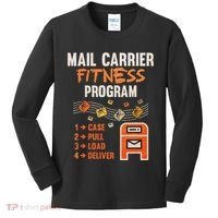Funny Postman Mail Carrier Rural Carrier Letter Gift Kids Long Sleeve Shirt thumb 0