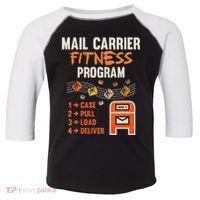 Funny Postman Mail Carrier Rural Carrier Letter Gift Toddler Fine Jersey T-Shirt thumb 0