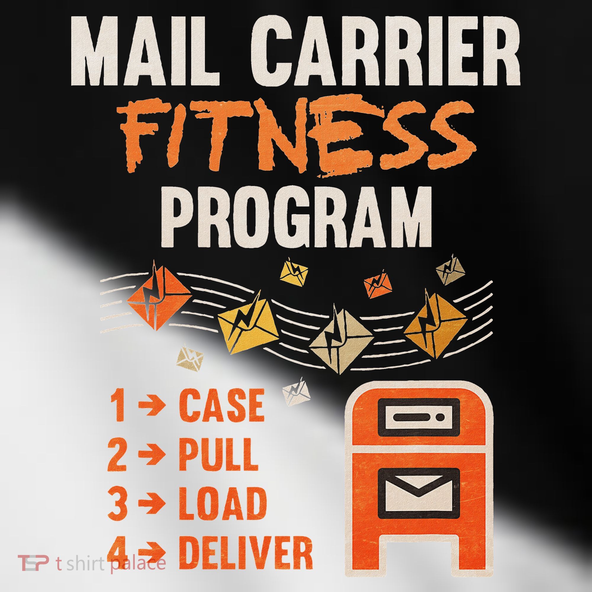 Funny Postman Mail Carrier Rural Carrier Letter Gift Toddler Fine Jersey T-Shirt