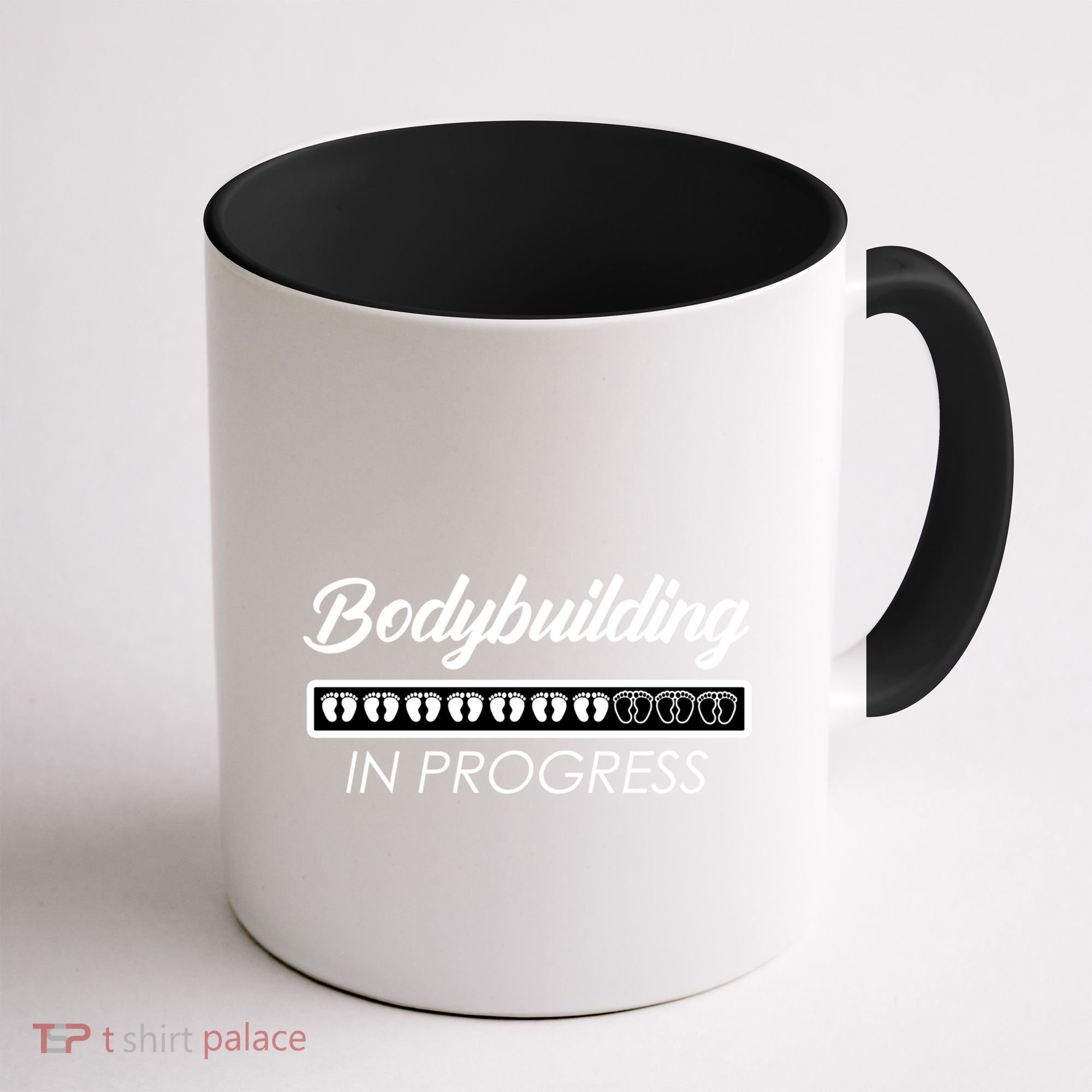Funny Pregnancy Mommy Bodybuilding In Progress Pregnant Mom Gift Coffee Mug