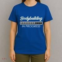 Funny Pregnancy Mommy Bodybuilding In Progress Pregnant Mom Gift T-Shirt thumb 4