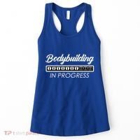 Funny Pregnancy Mommy Bodybuilding In Progress Pregnant Mom Gift Women's Tank Top thumb 0