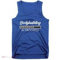 Funny Pregnancy Mommy Bodybuilding In Progress Pregnant Mom Gift Tank Top thumb 0
