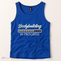 Funny Pregnancy Mommy Bodybuilding In Progress Pregnant Mom Gift Tank Top thumb 2