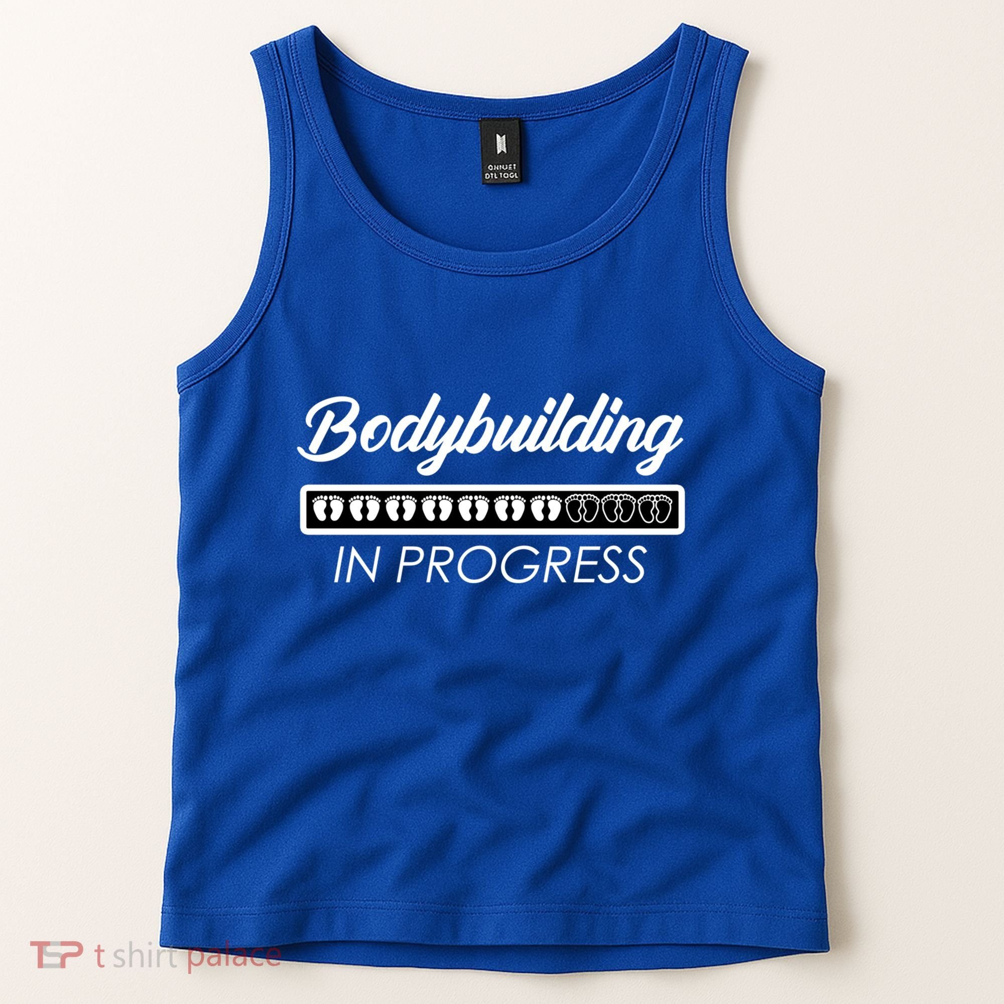 Funny Pregnancy Mommy Bodybuilding In Progress Pregnant Mom Gift Tank Top