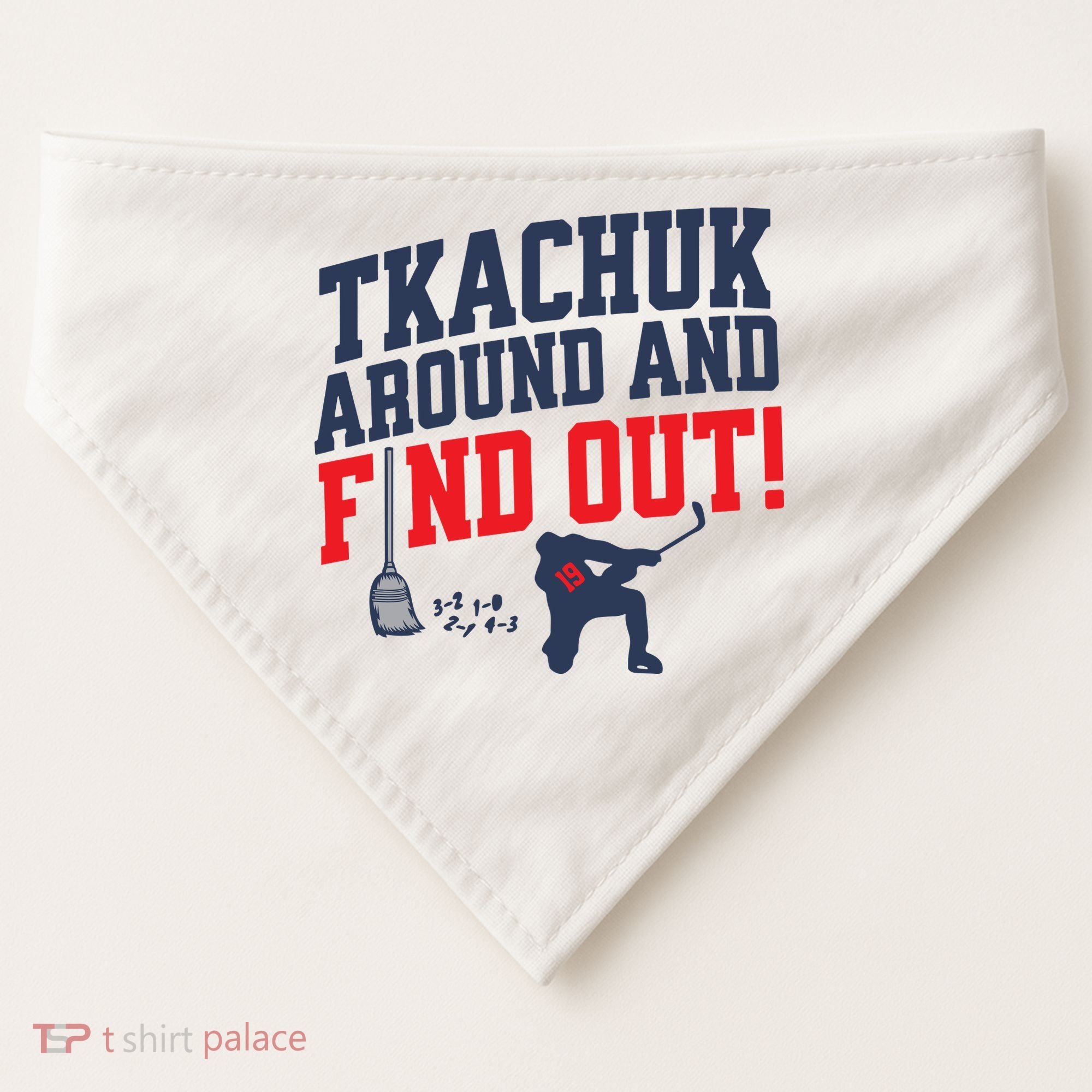 Florida Tkachuk Around And Find Out USA-Made Doggie Bandana