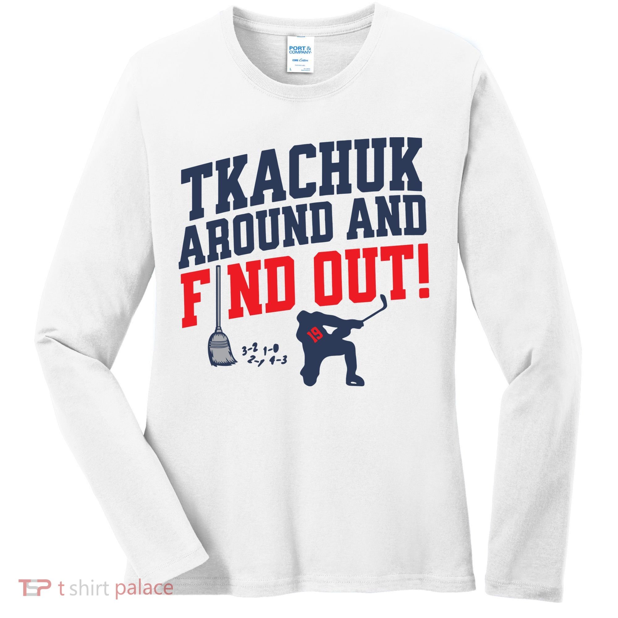 Florida Tkachuk Around And Find Out Women's Long Sleeve Shirt