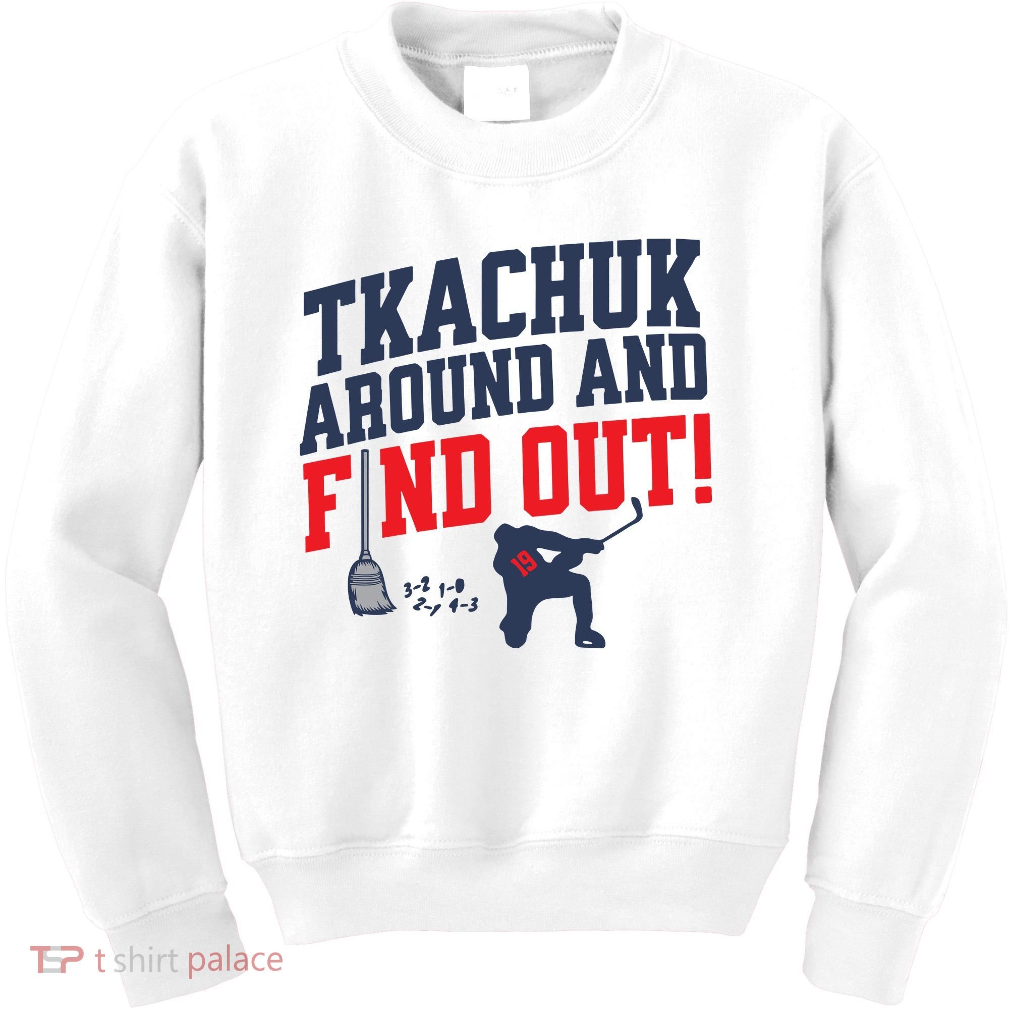 Florida Tkachuk Around And Find Out Kids Sweatshirt
