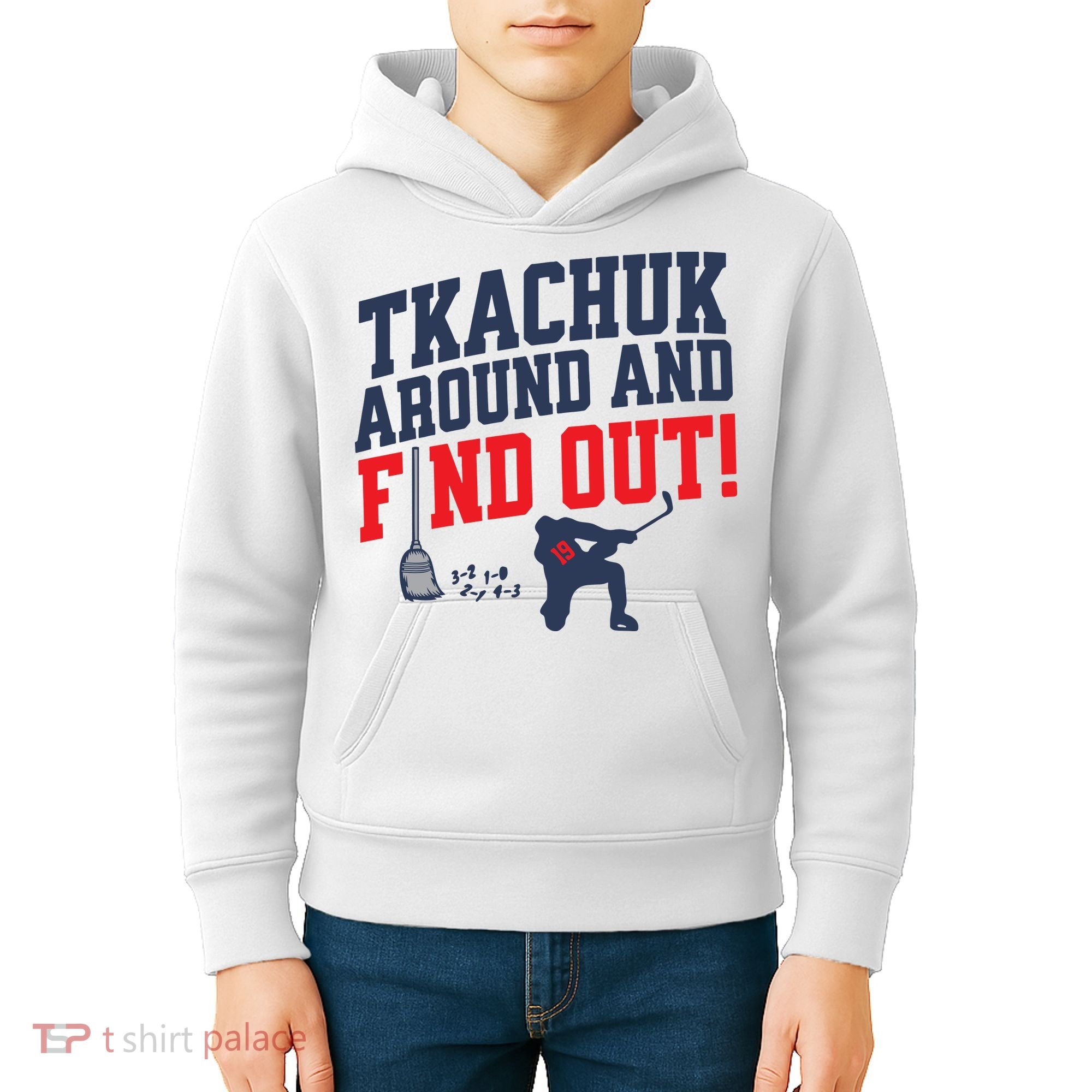 Florida Tkachuk Around And Find Out Kids Hoodie