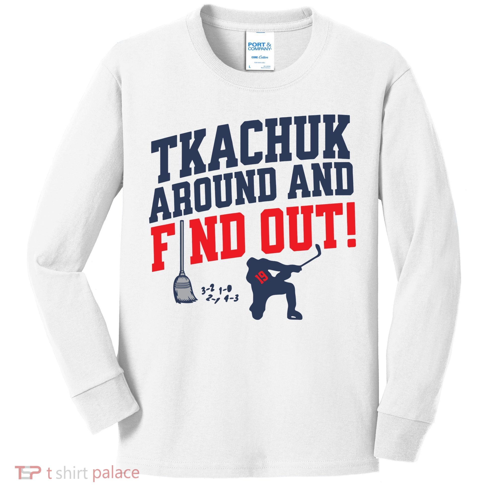Florida Tkachuk Around And Find Out Kids Long Sleeve Shirt