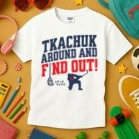 Florida Tkachuk Around And Find Out Kids T-Shirt thumb 3