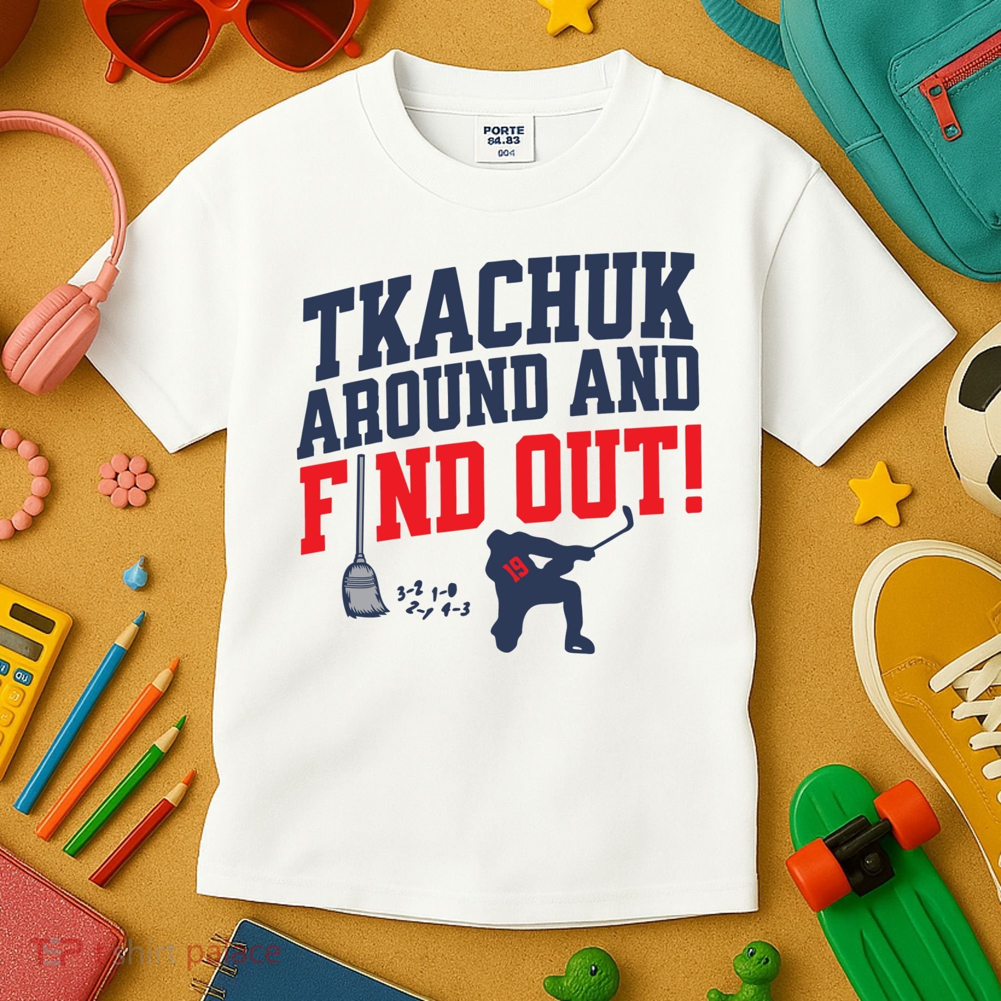 Florida Tkachuk Around And Find Out Kids T-Shirt