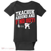 Florida Tkachuk Around And Find Out Baby Bodysuit thumb 0