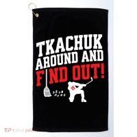 Florida Tkachuk Around And Find Out Golf Towel thumb 0