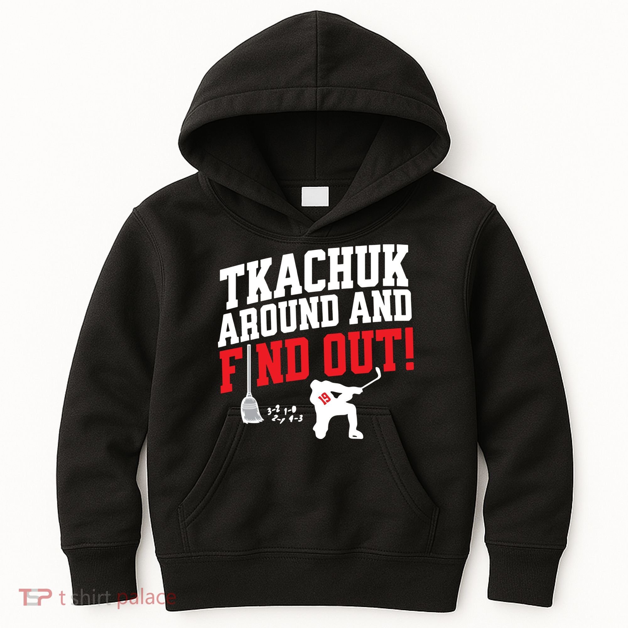 Florida Tkachuk Around And Find Out Kids Hoodie