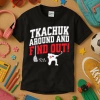 Florida Tkachuk Around And Find Out Kids T-Shirt thumb 3