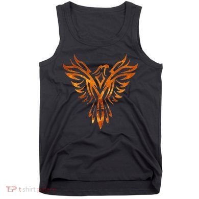 Fire Phoenix Mythical Bird Rising Born Again Tank Top