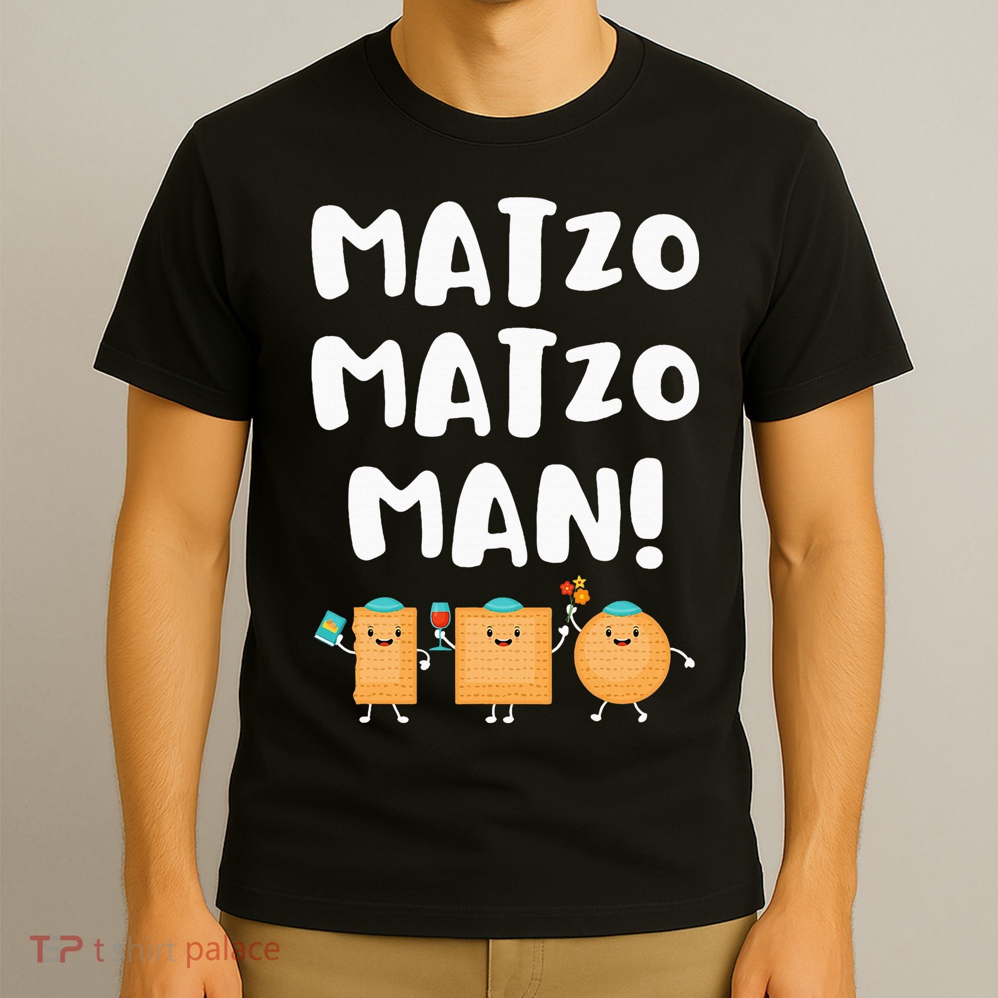 Funny Passover Matzo Matzo Man Jewish Seder Family T-Shirt