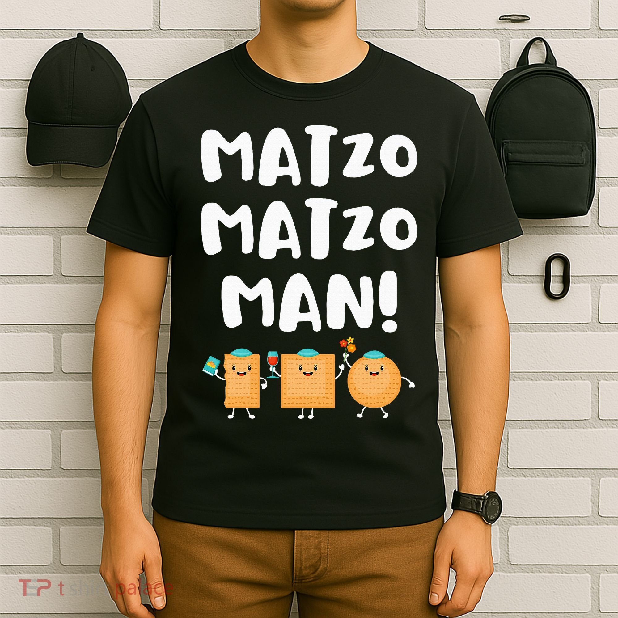 Funny Passover Matzo Matzo Man Jewish Seder Family T-Shirt