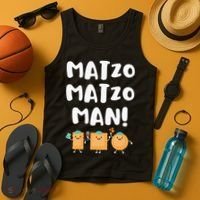 Funny Passover Matzo Matzo Man Jewish Seder Family Tank Top thumb 4