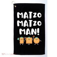Funny Passover Matzo Matzo Man Jewish Seder Family Golf Towel thumb 0