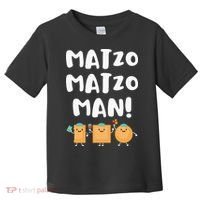 Funny Passover Matzo Matzo Man Jewish Seder Family Toddler T-Shirt thumb 0