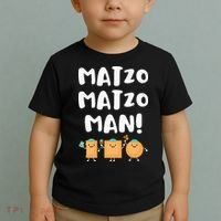 Funny Passover Matzo Matzo Man Jewish Seder Family Toddler T-Shirt thumb 2