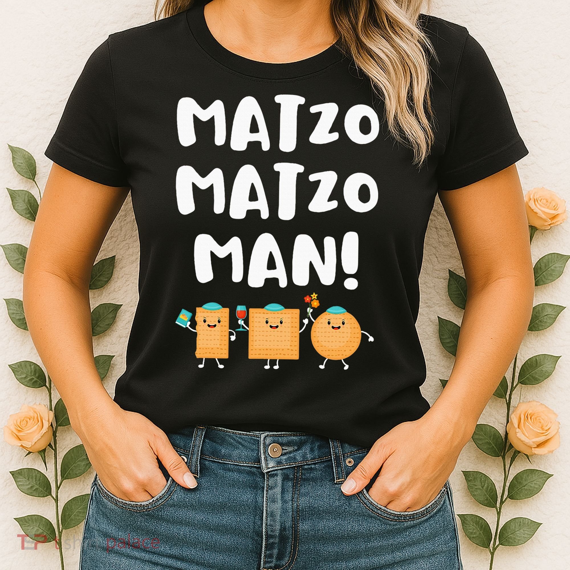 Funny Passover Matzo Matzo Man Jewish Seder Family Women's T-Shirt