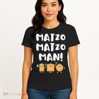 Funny Passover Matzo Matzo Man Jewish Seder Family Women's T-Shirt thumb 4