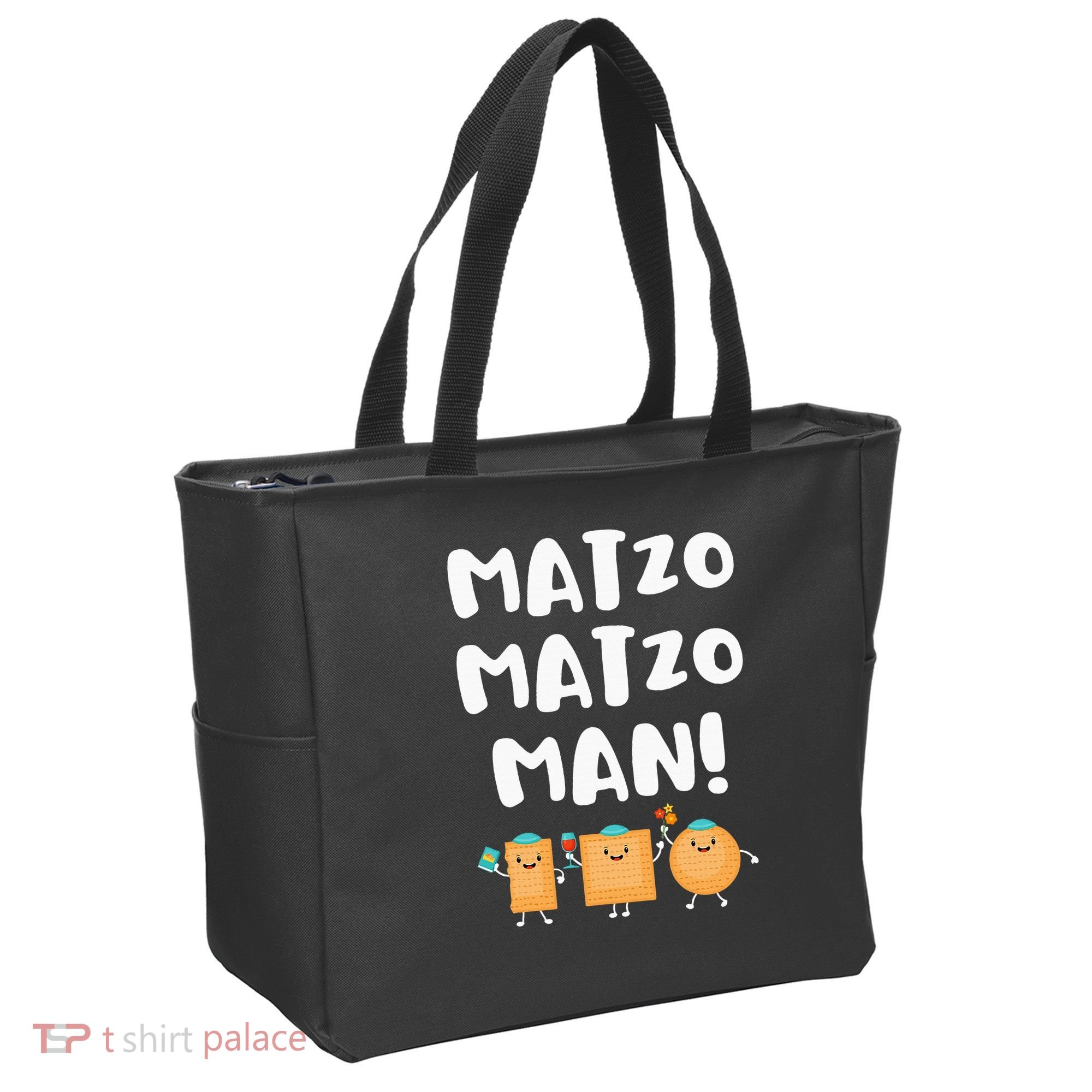 Funny Passover Matzo Matzo Man Jewish Seder Family Tote Bag