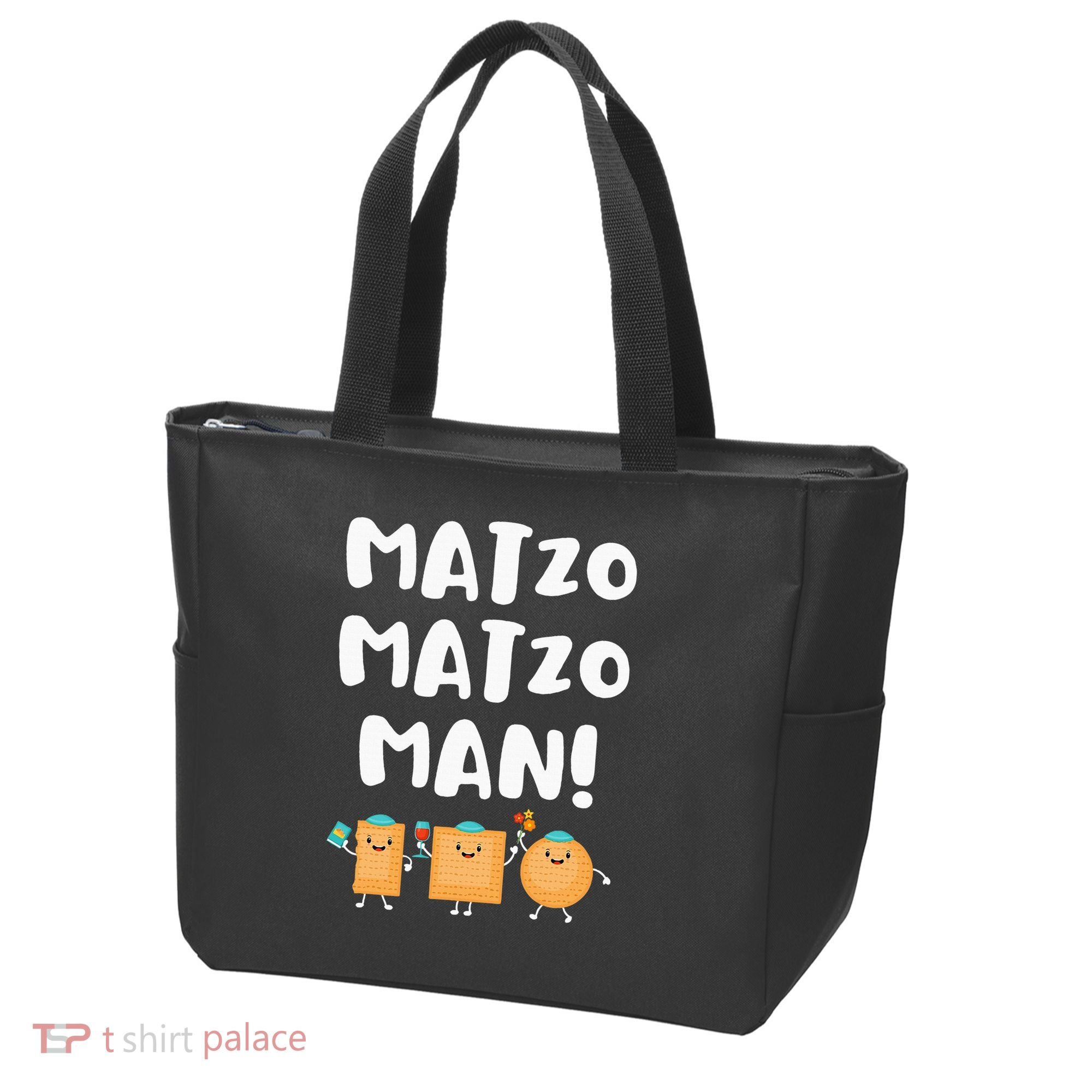 Funny Passover Matzo Matzo Man Jewish Seder Family Tote Bag