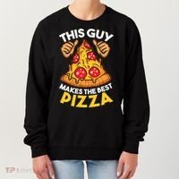 Funny Pizza Maker Gift For Men Women Cool Guy Best Pizza Gift Women's Sweatshirt thumb 0