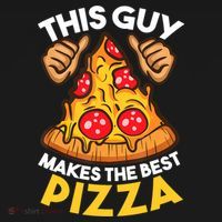 Funny Pizza Maker Gift For Men Women Cool Guy Best Pizza Gift Ornament thumb 1