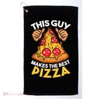 Funny Pizza Maker Gift For Men Women Cool Guy Best Pizza Gift Golf Towel thumb 0