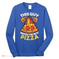 Funny Pizza Maker Gift For Men Women Cool Guy Best Pizza Gift Long Sleeve Shirt thumb 0