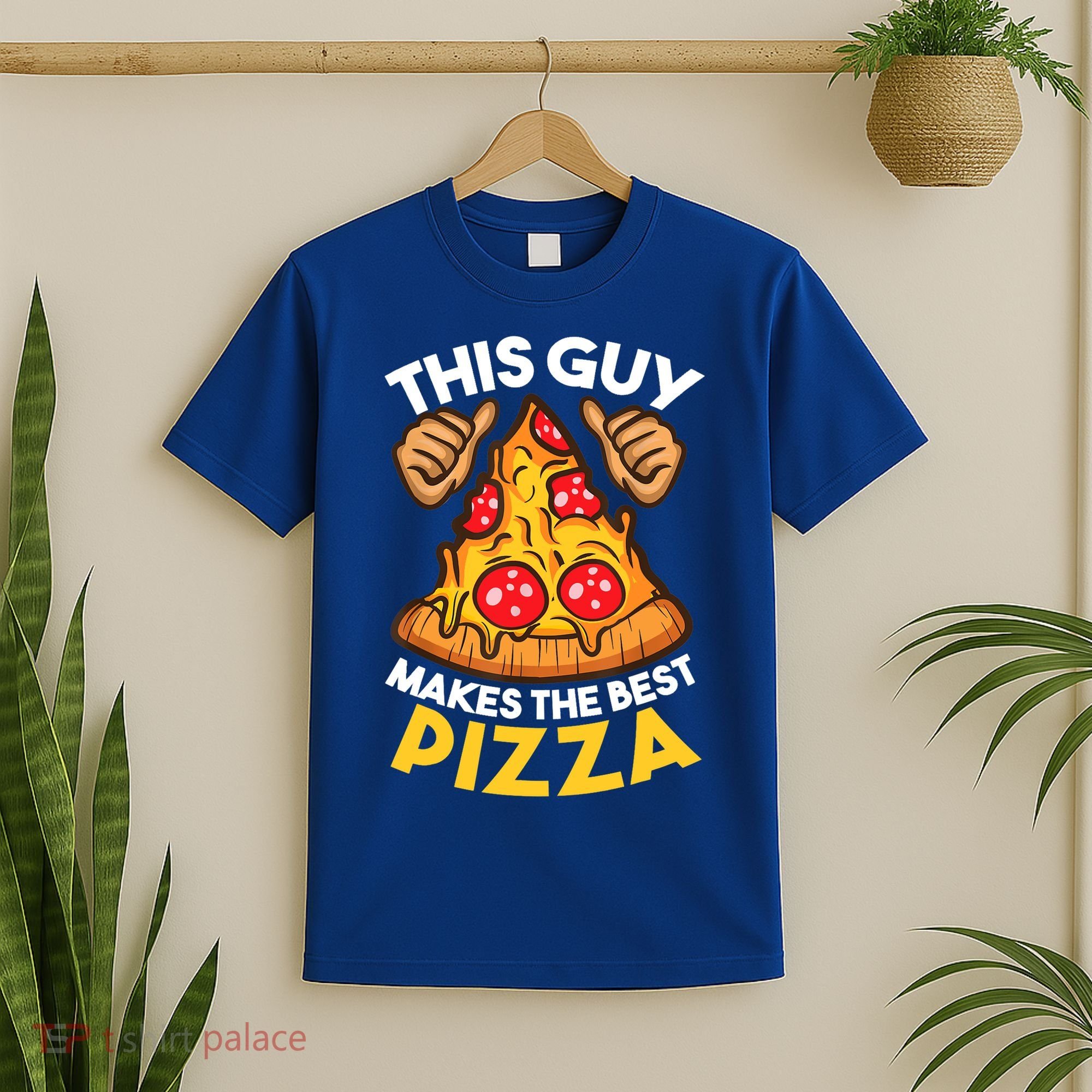 Funny Pizza Maker Gift For Men Women Cool Guy Best Pizza Gift T-Shirt