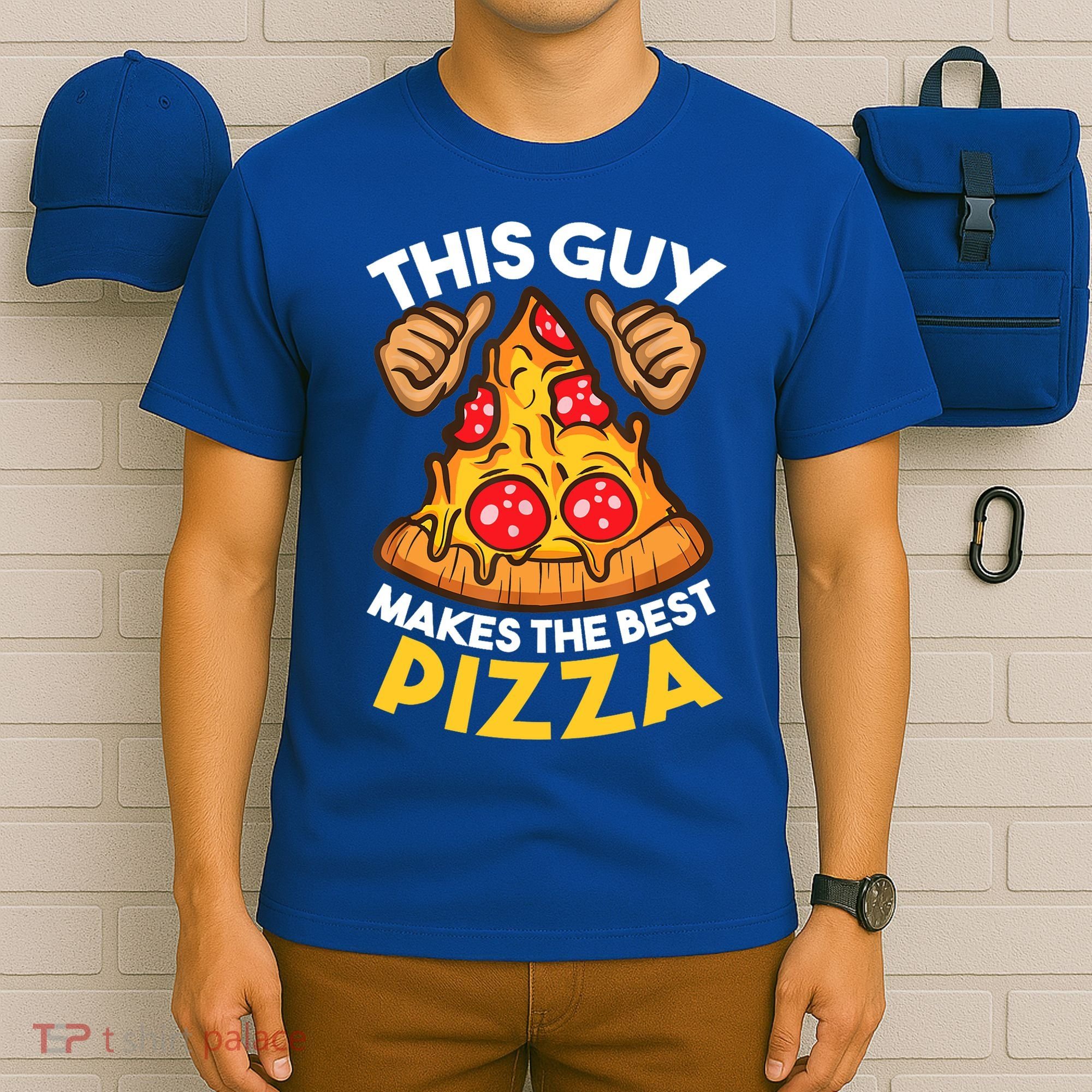 Funny Pizza Maker Gift For Men Women Cool Guy Best Pizza Gift T-Shirt