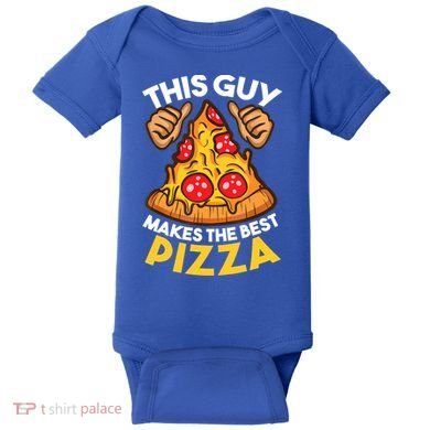 Funny Pizza Maker Gift For Men Women Cool Guy Best Pizza Gift Baby Bodysuit