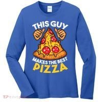 Funny Pizza Maker Gift For Men Women Cool Guy Best Pizza Gift Women's Long Sleeve Shirt thumb 0