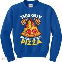 Funny Pizza Maker Gift For Men Women Cool Guy Best Pizza Gift Kids Sweatshirt thumb 0