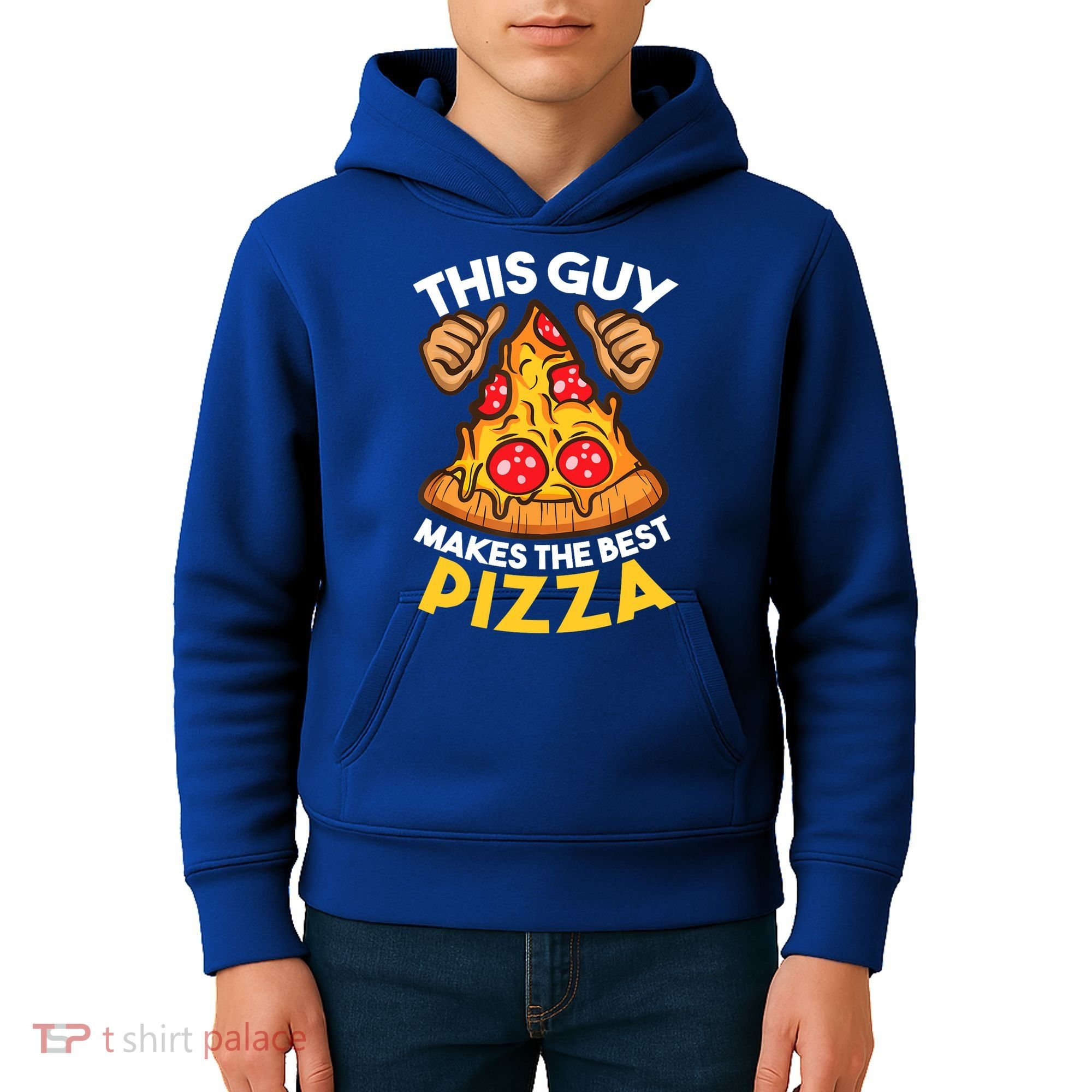 Funny Pizza Maker Gift For Men Women Cool Guy Best Pizza Gift Kids Hoodie