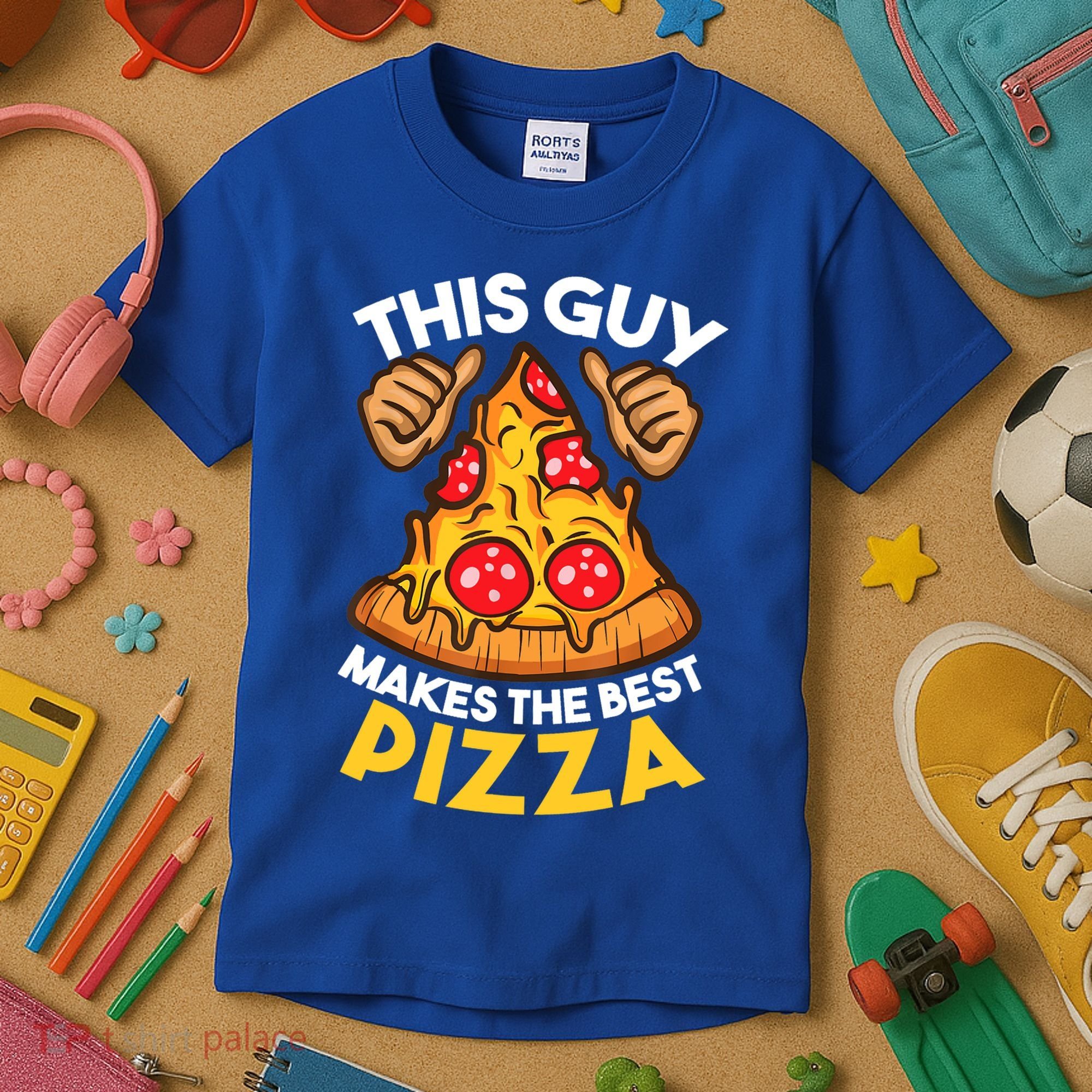 Funny Pizza Maker Gift For Men Women Cool Guy Best Pizza Gift Kids T-Shirt