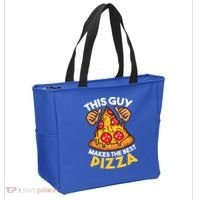 Funny Pizza Maker Gift For Men Women Cool Guy Best Pizza Gift Tote Bag thumb 2